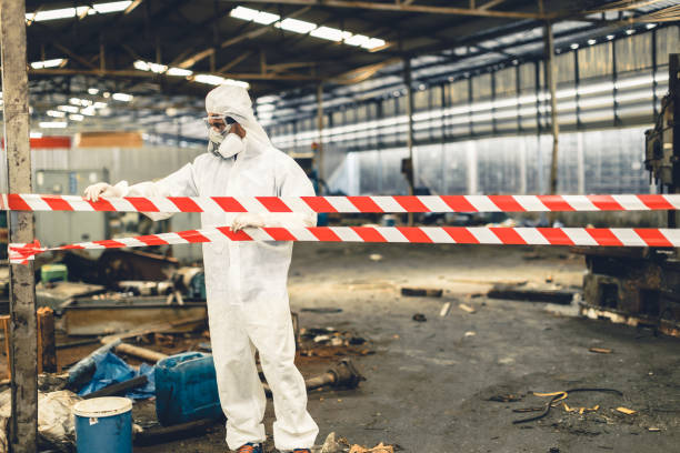Professional Biohazard technician working in George West, TX
